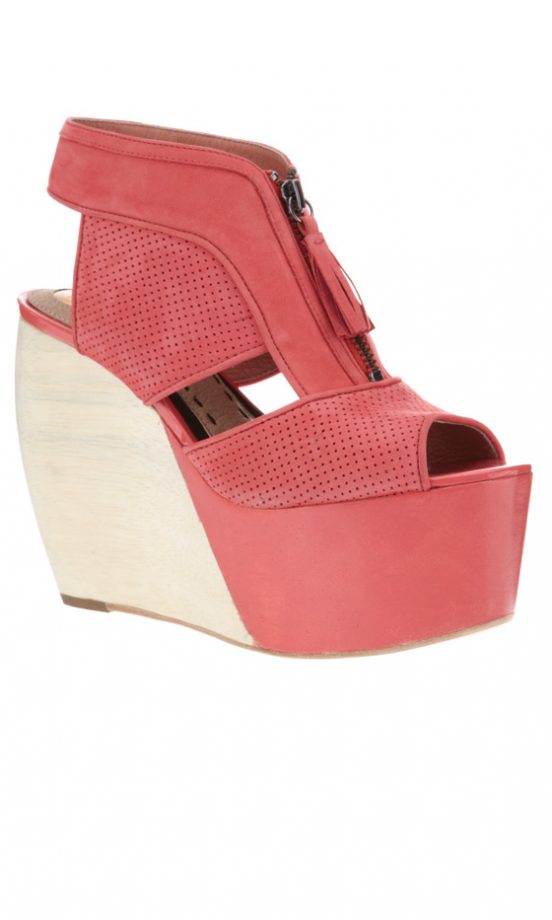 Topshop's SS12 Coral Wedges