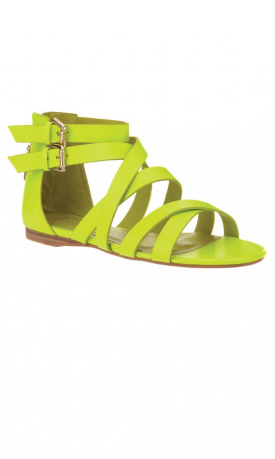 Topshop's SS12 Bright Sandals