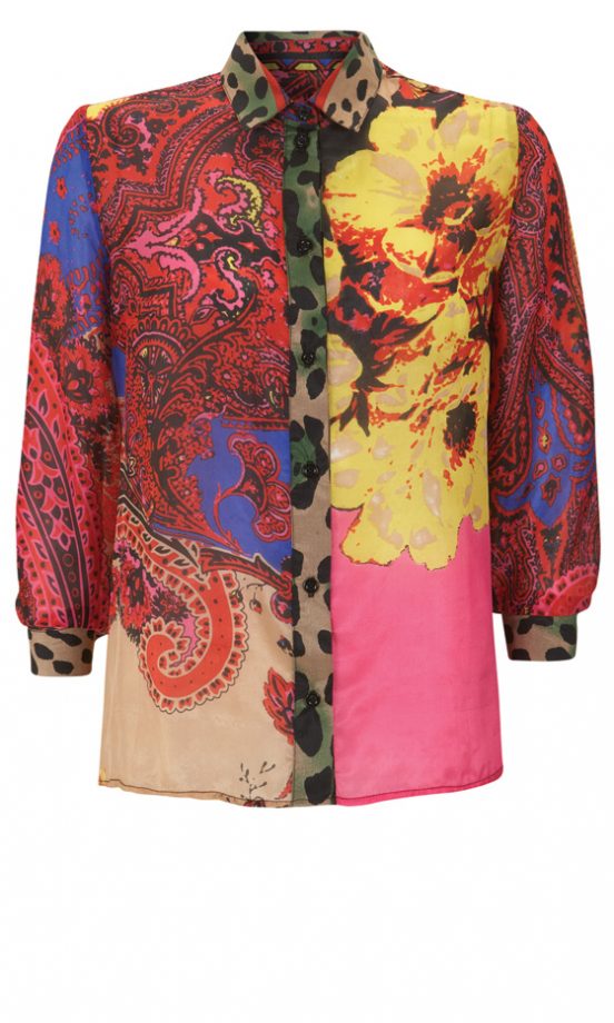 Topshop's SS12 Floral Shirt