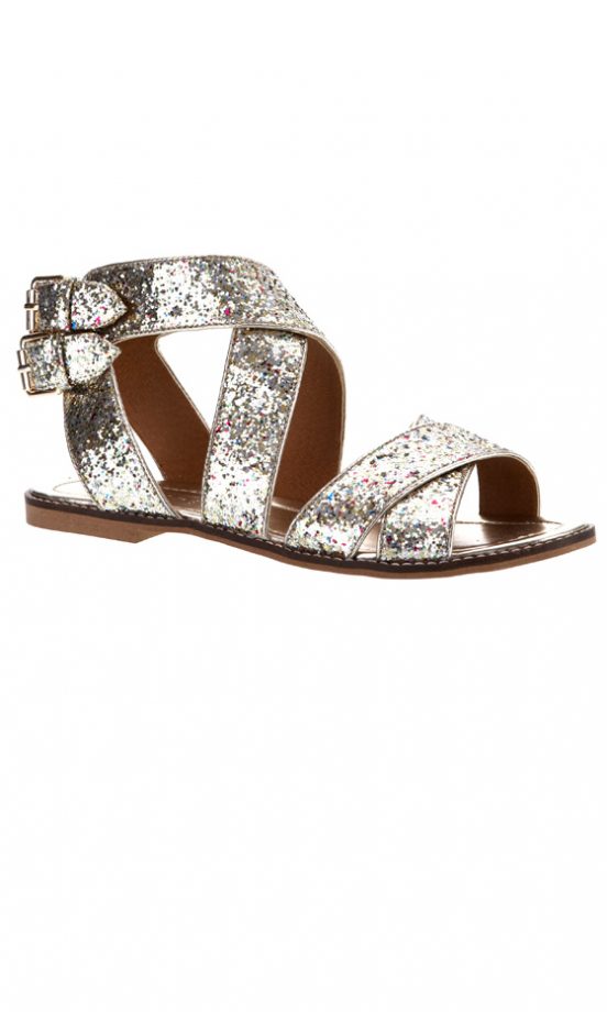 Topshop's SS12 Glittery Sandals