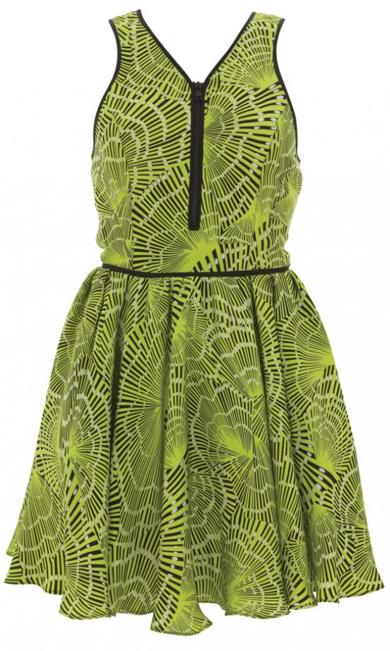 Topshop's SS12 Green Print Dress