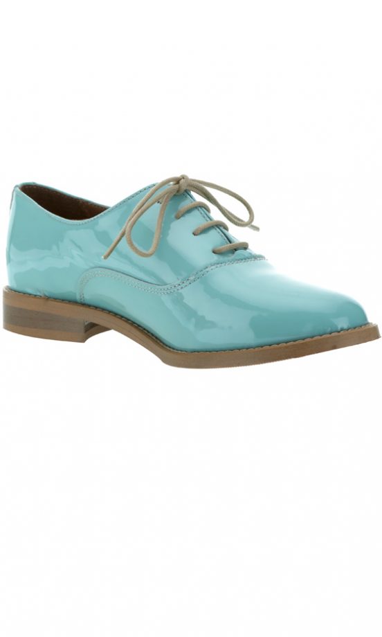 Topshop's SS12 Blue Patent Shoes