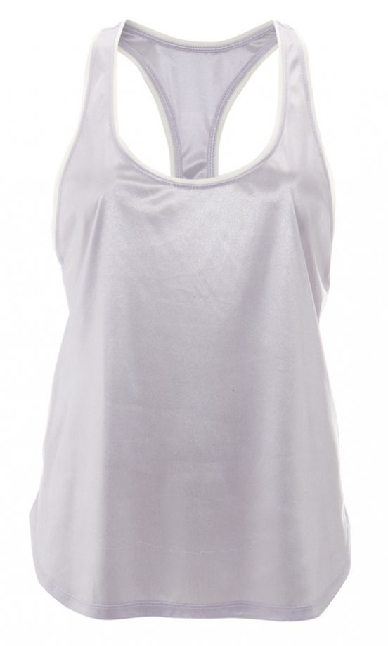Topshop's SS12 Lilac Silk Top