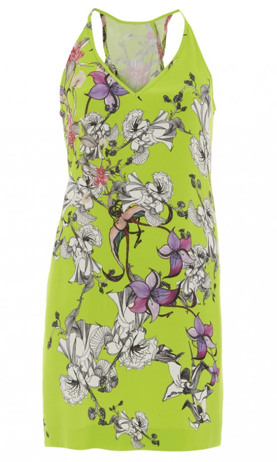 Topshop's SS12 Lime Print Dress