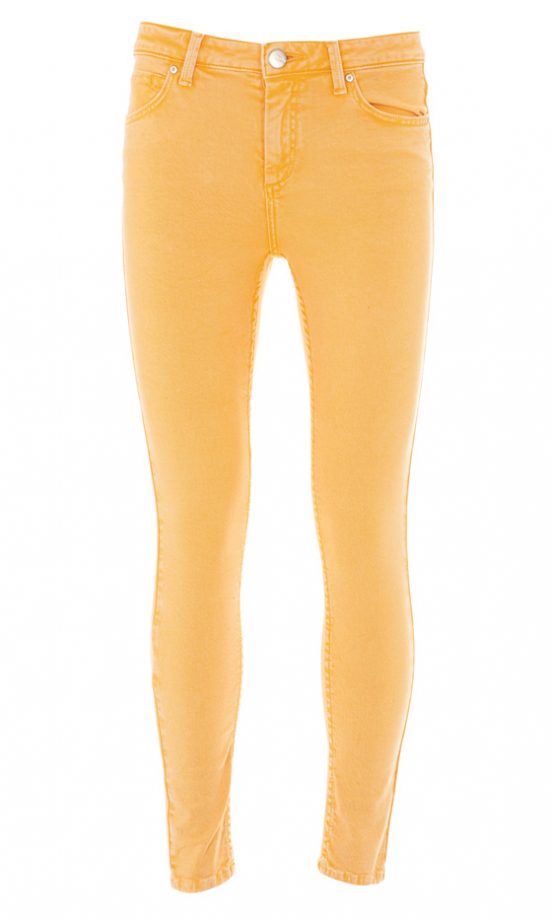 Topshop's SS12 Orange Skinny Jeans