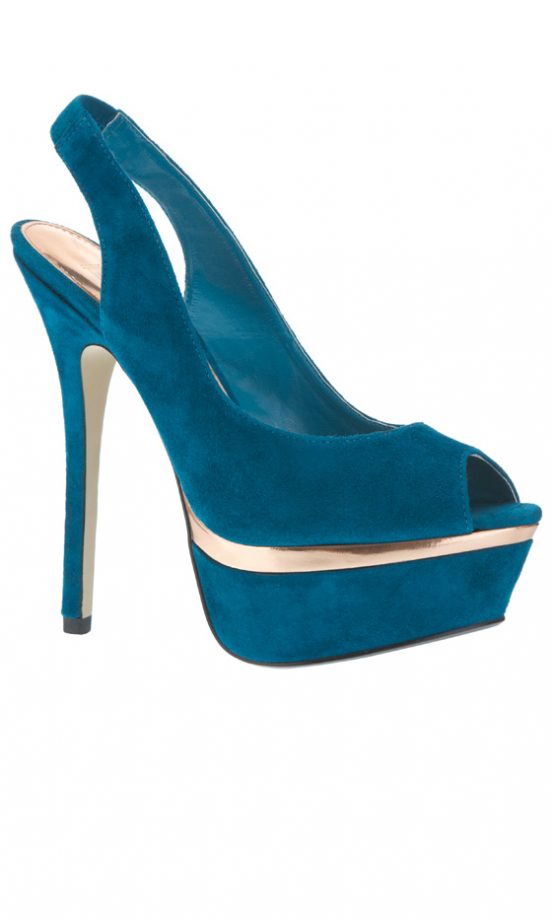 Topshop's SS12 Turquiose Platforms