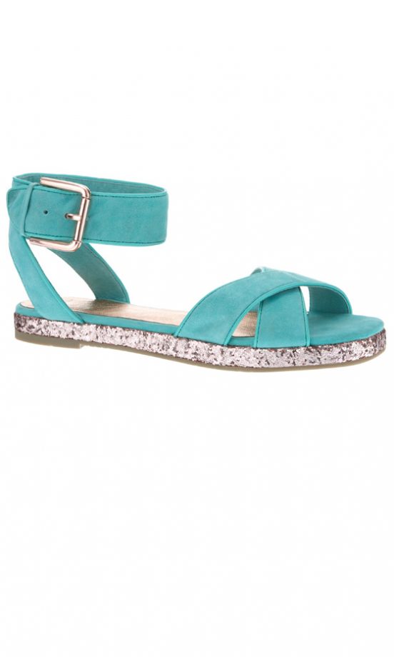 Topshop's SS12 Turquiose Sandals