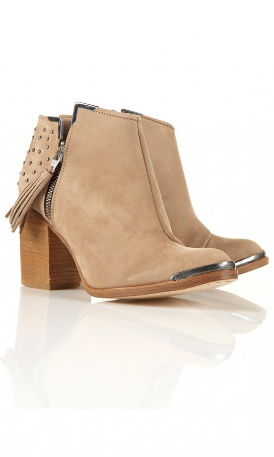 Topshop Studded Ankle Boots, £110
