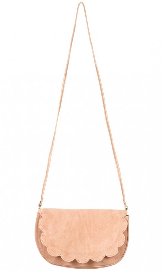 Topshop Suede Scallop Bag, £30