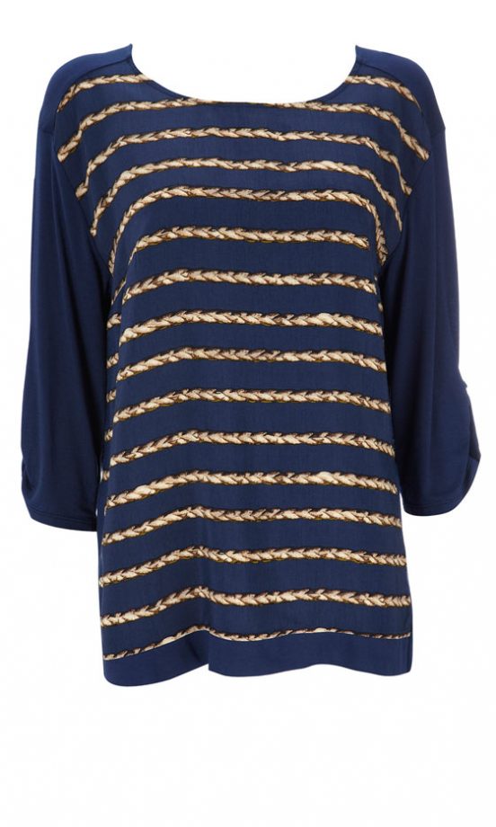 Wallis Rope Print Top, £30
