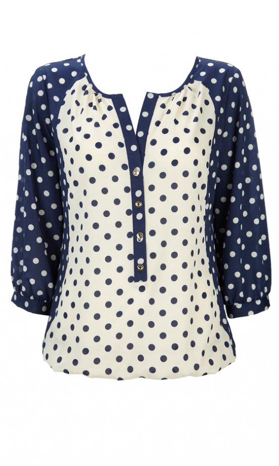 Wallis Spot Blouse, £33