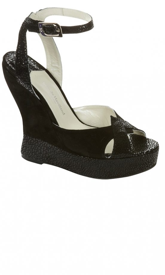 Terry de Havilland For John Lewis Lydia Wedge Sandals, WAS £250, NOW £125