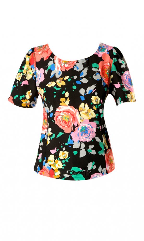 Boohoo Floral Blouse, £15crop.jpg