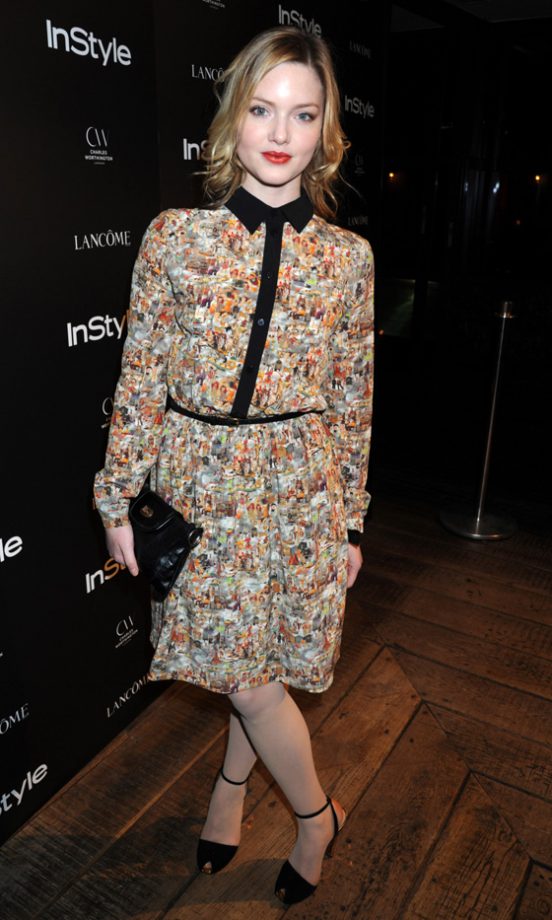 Holliday Grainger At The InStyle Best Of British Talent Event 2012