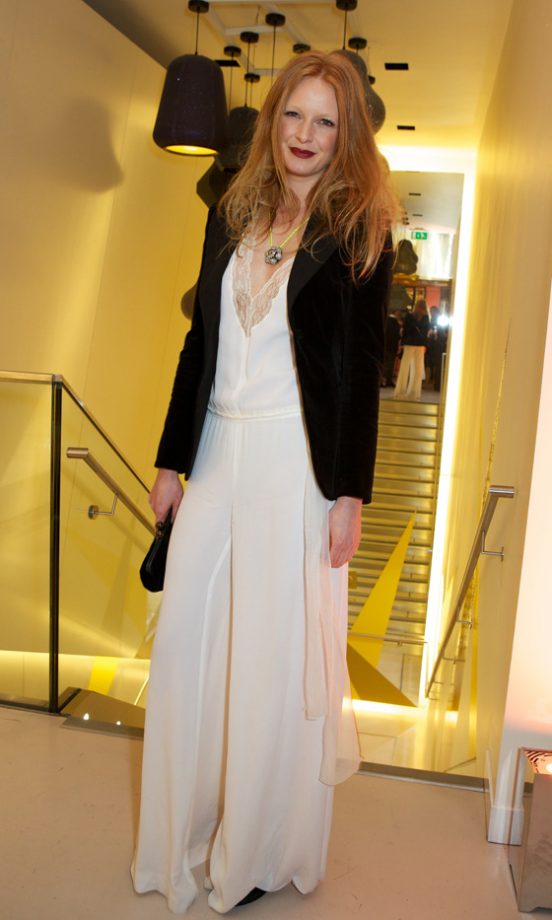Olivia Inge Dressed To Impress At The Swarovski Crystallized Model Search Party, 2012
