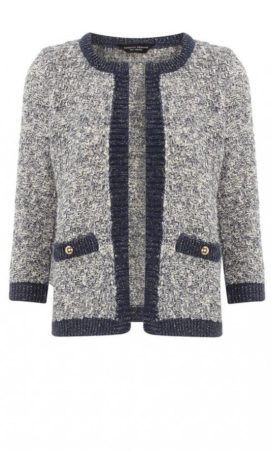 Dorothy Perkins Summer Tweed Boxy Cardigan, £29.50