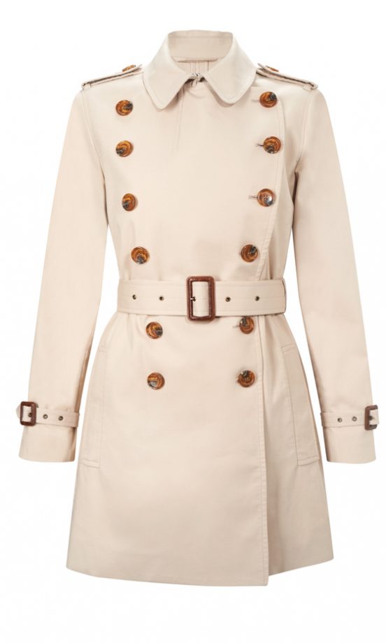 French Connection Smartcatch Belted Trench Coat, £165