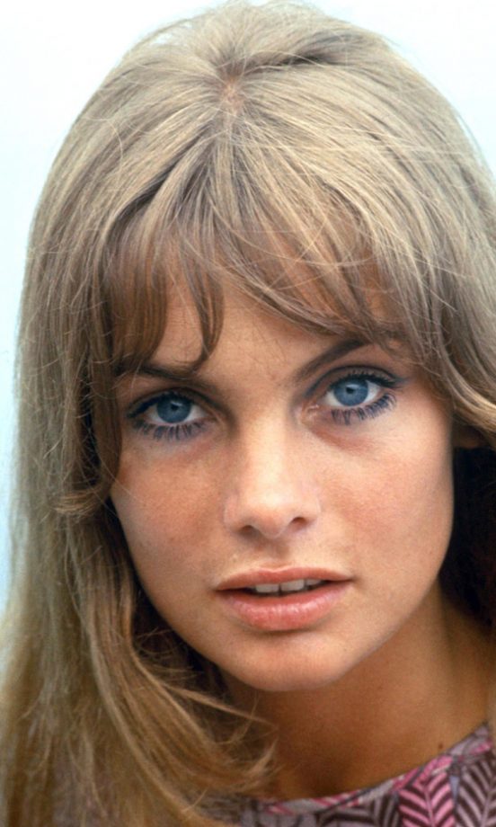 Jean Shrimpton Was One Of The First Style Icons To Sport A Fringe Hairstyle Back In 1965