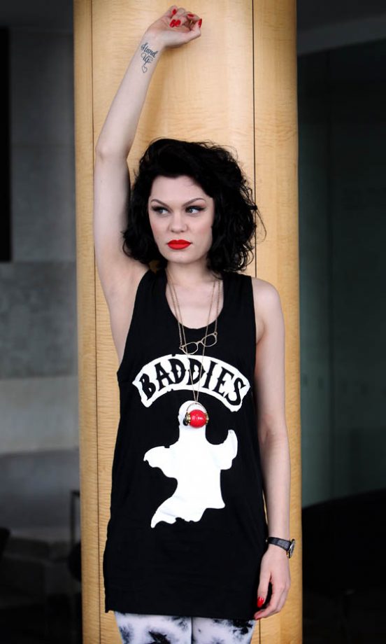 Jessie J-Without Fringe! As She Promotes Her Single 'Price Tag' In Sydney, 2011