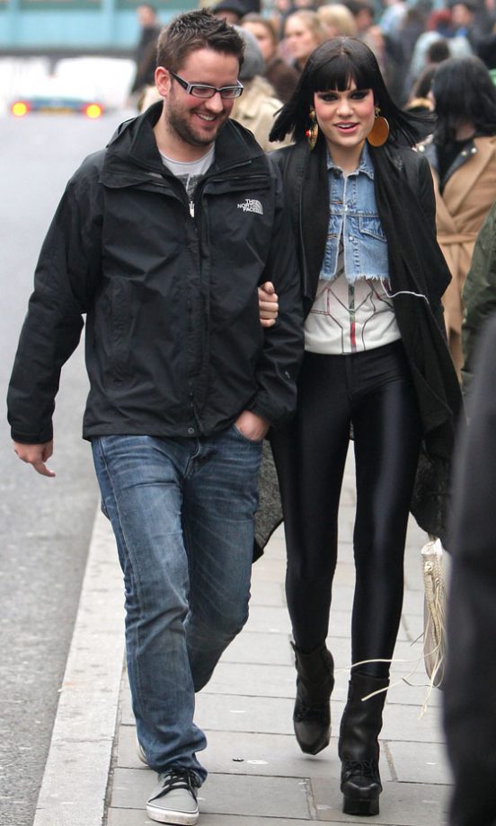 Jessie J With A Casual Friend Walking Along Camden Town, 2011