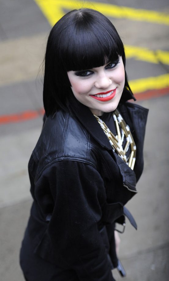 Jessie J Leaving The London Television Studio's In London, 2011