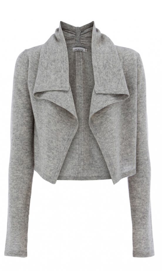 Karen Millen Cashmere Drape Knitted Cardigan, £150