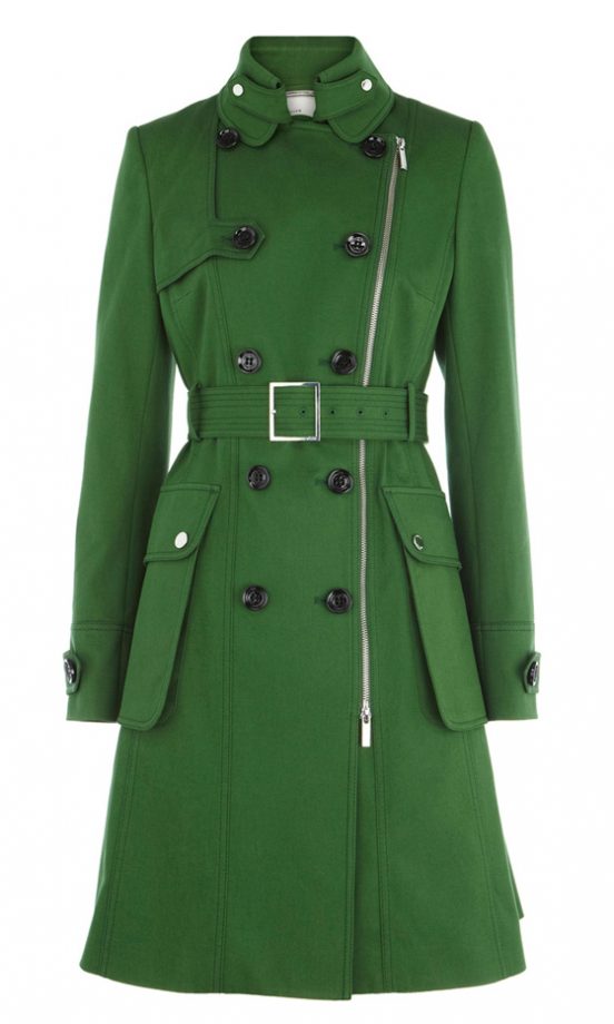 Karen Millen Posh Cotton Coat, £128