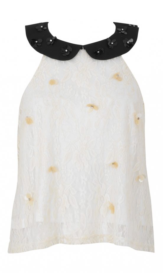Lipsy Peter Pan Collar Top, £35
