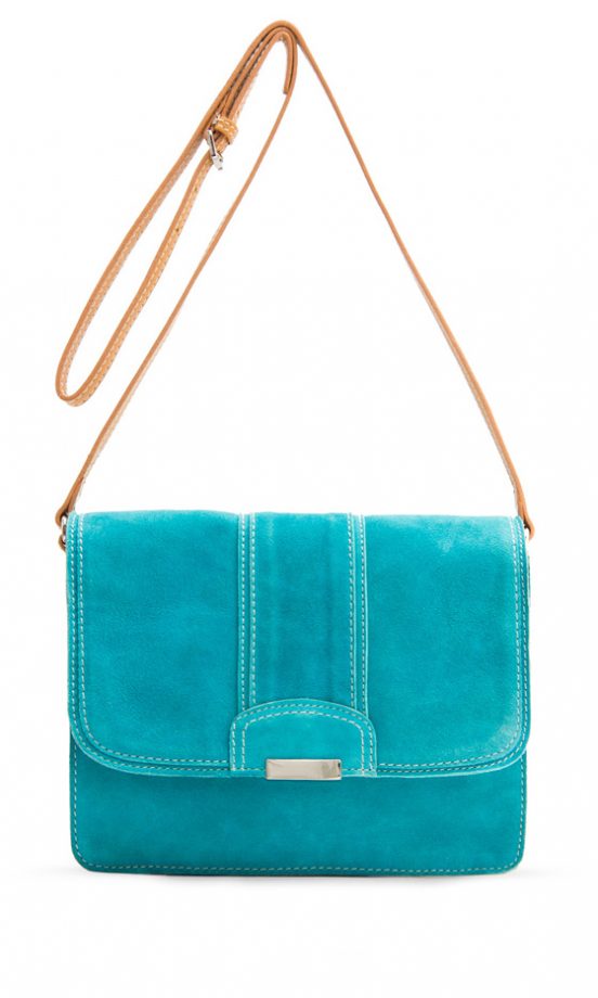 Mango Leather Messenger Bag, £69.99