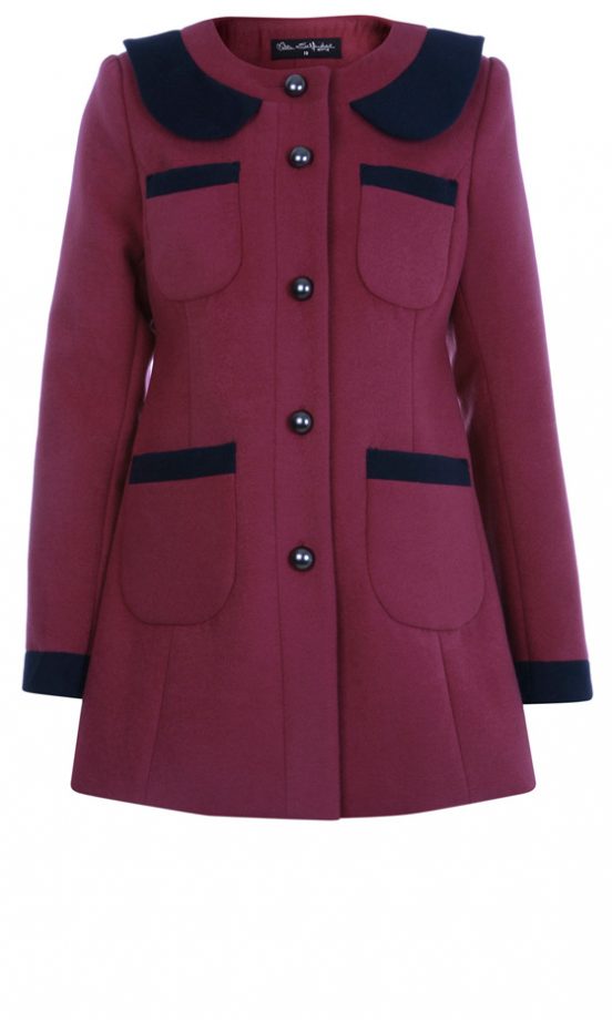 Miss Selfridge Pink Coat, WAS £80 NOW £40