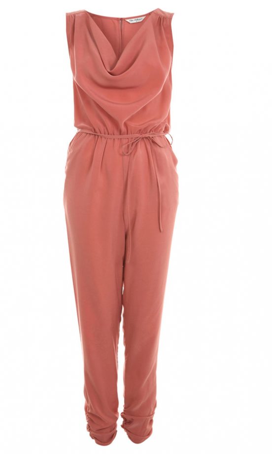 Miss Selfridge Blush Cowl Neck Jumpsuit, £45