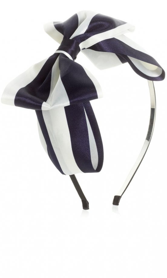 Monsoon Stripe Bow Headband, £14