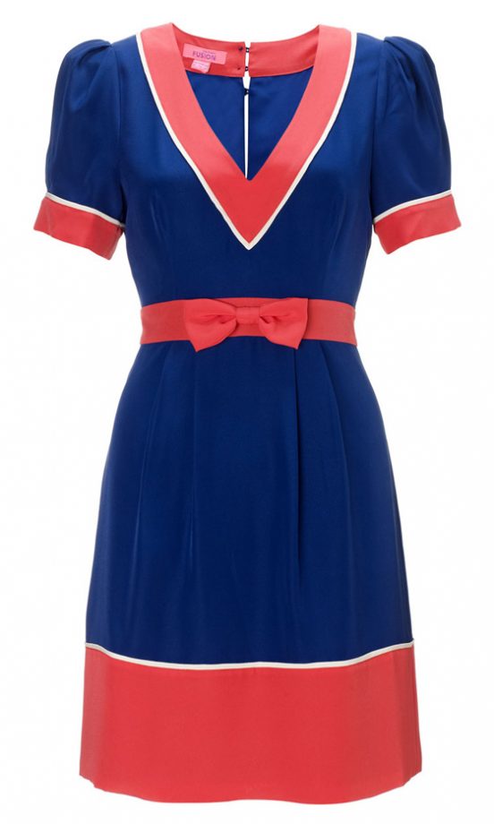 Monsoon Fusion Bow Dress, £60