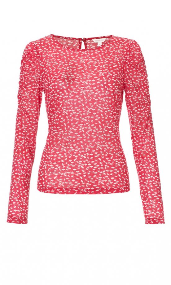 Monsoon Red Umbrella Top, £28