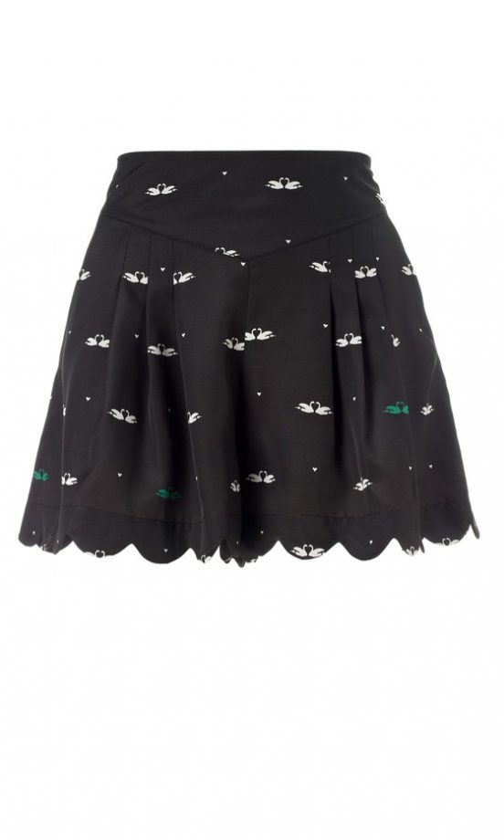 Monsoon Swan Print Shorts, £35