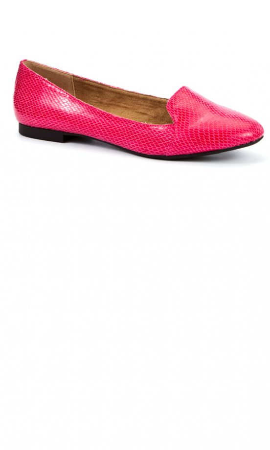 New Look Online Exclusive Patent Snake Slip On Loafer, £15.99