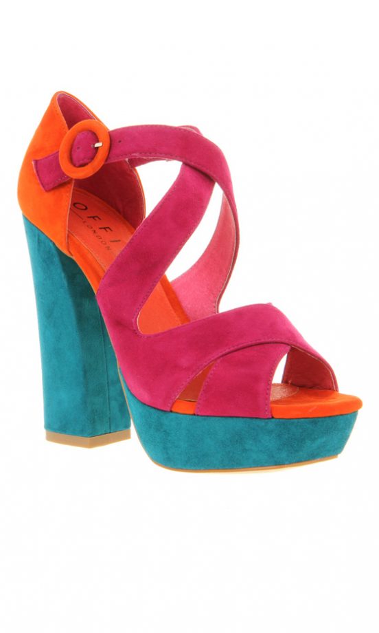 Office Colour Block Heel, £75