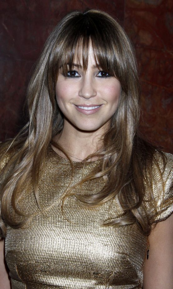 Rachel Stevens Looks Every Inch The Popstar With A Lust-Worthy Hairstyle With Face-Shaping Fringe, 2010