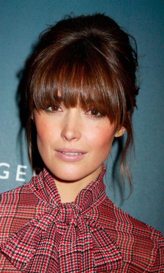 Rose Byrne Updates Her Hair Look With A Striking Fringe, 2011