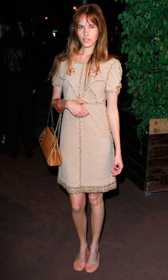 Isabel Lucas Wore Chanel To The Pre-Oscar Dinner, LA, 2011
