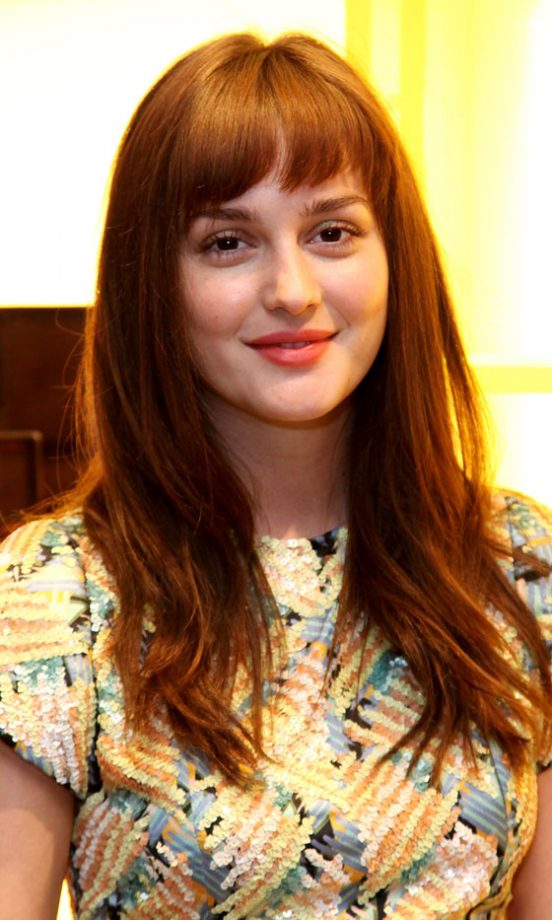 Leighton Meester's Short Fringe Updates Her Look - Without Being Too Radical. 2011