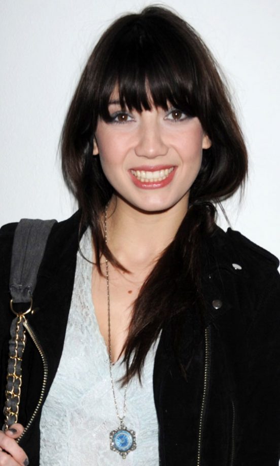 Daisy Lowe's Hairstyle Is Always A Bit Grungy But She Keeps It Girlie With A Soft Fringe