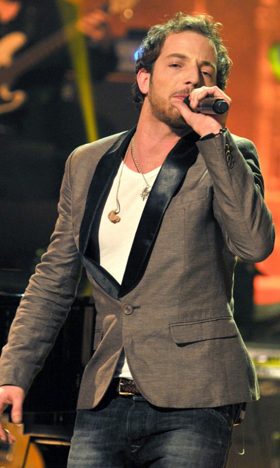 James Morrison Performed On The Jools Holland's Hootenanny TV Show On New Year's Eve, 2011