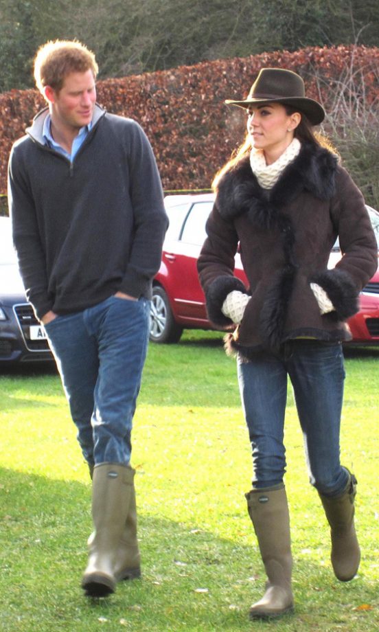 Kate Middleton And Prince Harry Were On Hand To Watch Prince William Play Football, 2011