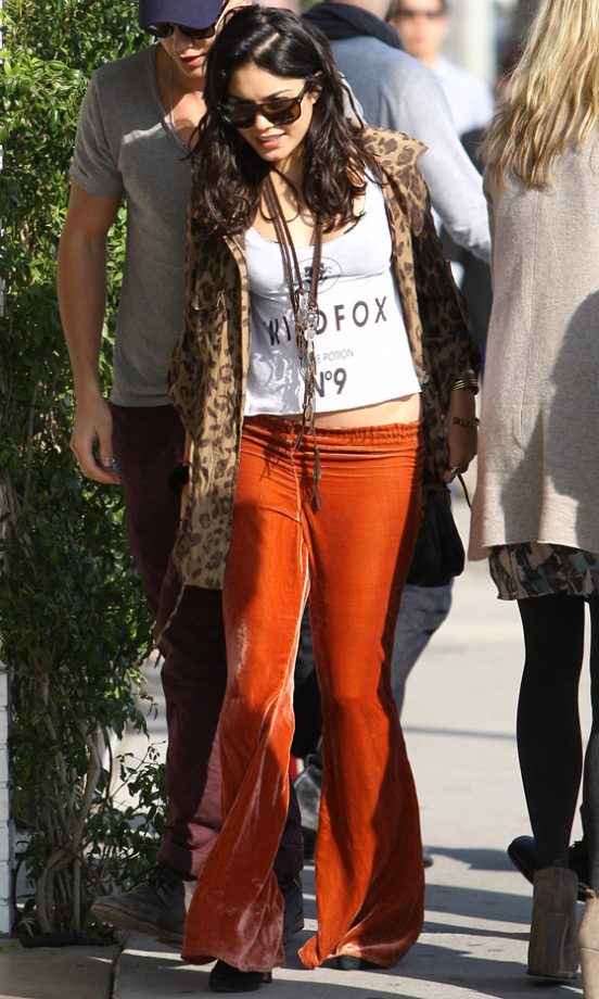 Vanessa Hudgens Rocked The '70s Fashion Trend In Another Wildfox Top - Just How Many Does She Own?