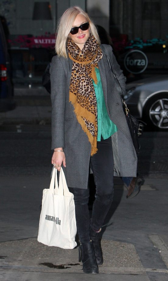 Fashion Prizes Go To Fearne Cotton For Another Impressive Casually Cool Look, 2012