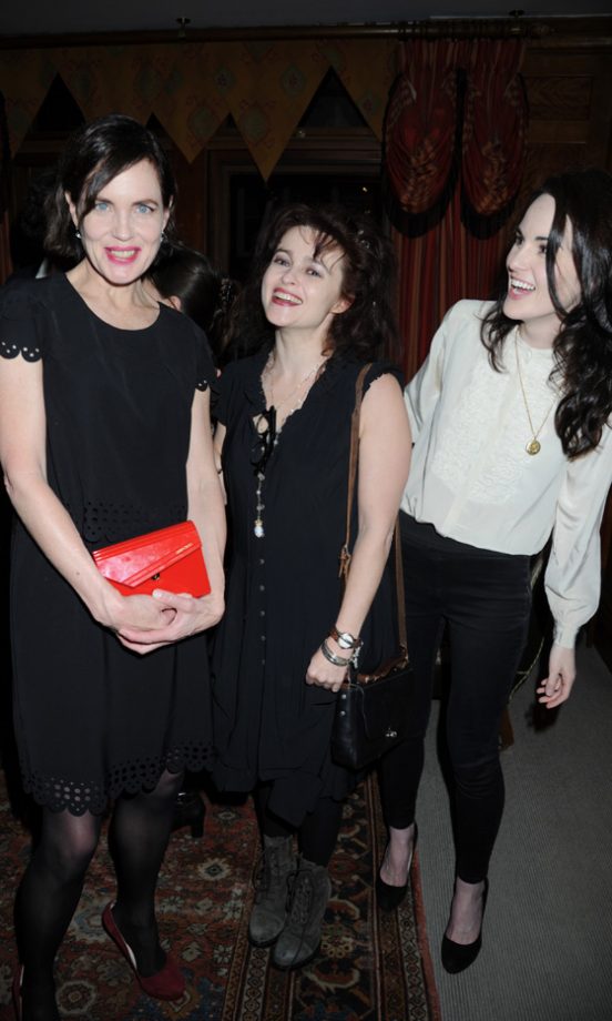 Elizabeth McGovern, Helena Bonham Carter And Michelle Dockery Partied The Night Away At The My Week With Marilyn Screening, 2012