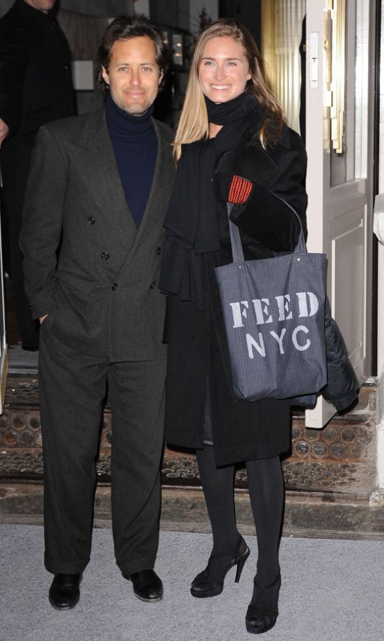 David Lauren And Lauren Bush Hit The Stella McCartney Store Opening Event In New York, 2012