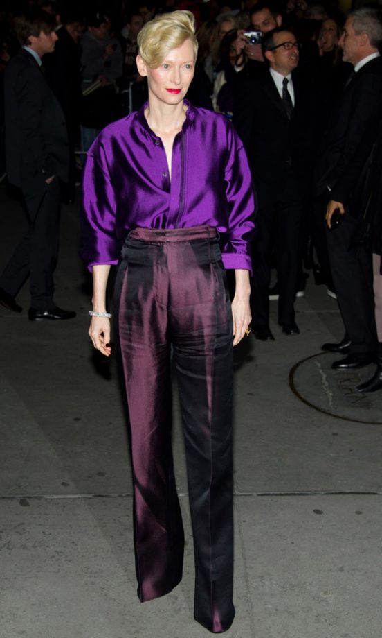Tilda Swinton Added A Splash Of Colour To The National Board Of Review Awards Gala 2012 - We Love Her Style