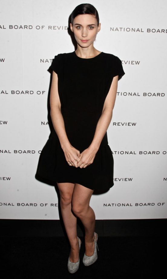 Fashion Star Rooney Mara Didn't Fail To Disappoint At The National Board Of Review Awards Gala 2012 In Miu Miu